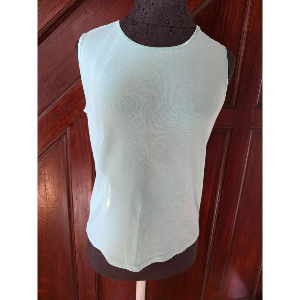 Christopher & Banks Sleeveless Mint Green Tank Top M